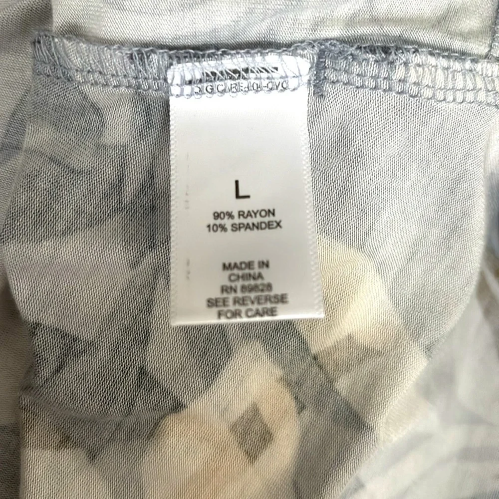 LOGO by Lori Goldstein Floral Long Sleeve Tunic Top. NWOT - Picture 5 of 5